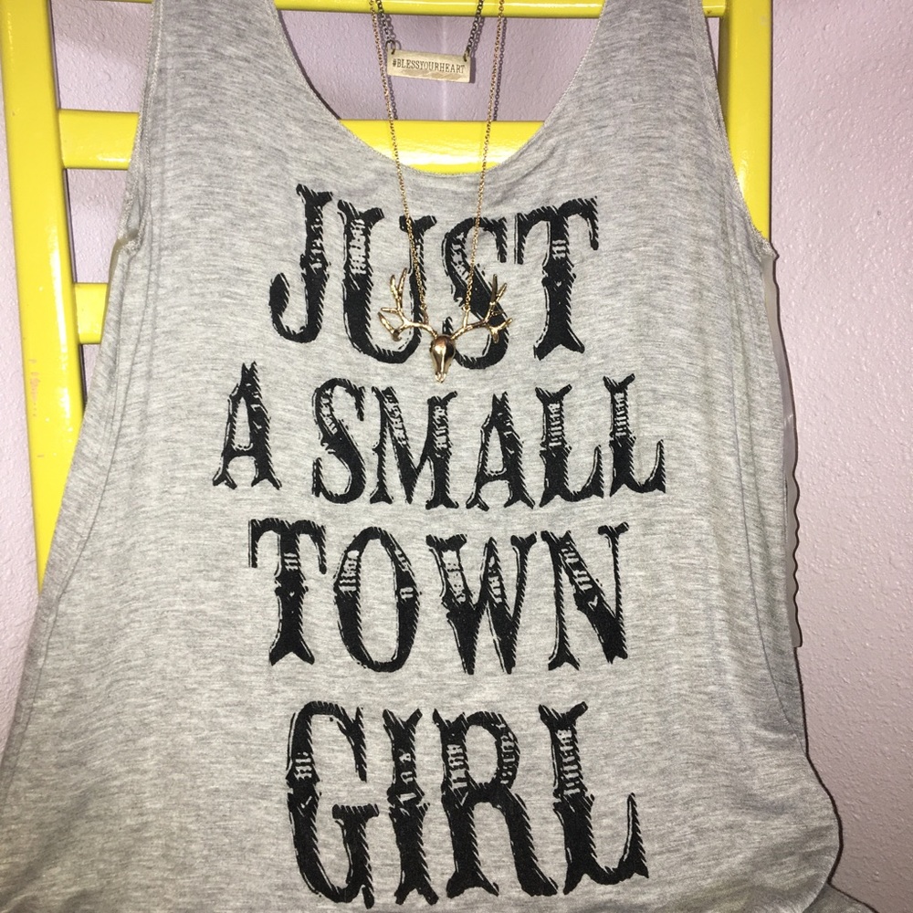Grey tank top